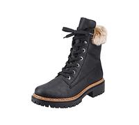 Rieker Women's 72630 Fashion Boot, Black, 6 UK