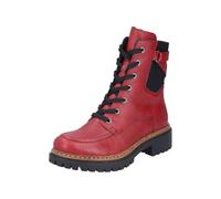 Rieker Women's 72639 Lace-up Boots, red, 8 UK