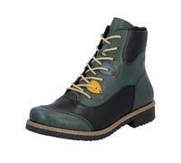 Rieker Womens Lace-Up Boots 73510 Comfort Casual Multicoloured/Black-Green UK 4 Size 37