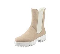 Rieker Women's 76190 Fashion Boot, Beige, 6 UK