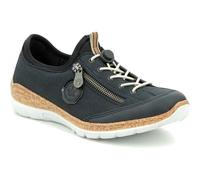Rieker Women's Adalee N4263 Standard Fit Featherlight Shoe Blue Size UK 7.5-8