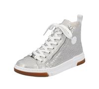 Rieker Women's Aleria Sneaker, Gray, 6.5 UK
