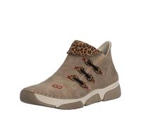 Rieker Women's Ankle Boots Low Shoes, beige, 5 UK