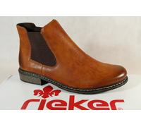 Rieker Women's Ankle Boots Shoes Brown Z4994
