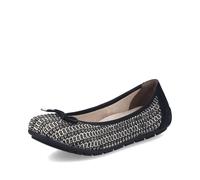 Rieker Women's Ballerina Shoe - Black | 43850-00 00 42