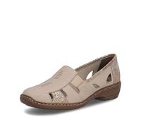 Rieker Women's Beige Slip-On Shoe | 41385-63 63 41