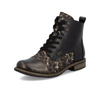 (Black, UK 7.5) Ladies Rieker Tex Casual Ankle Boots 74842