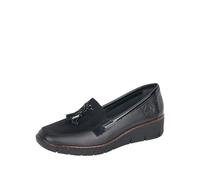 Rieker Women's Black Slip-On Shoe | 53771-00 00 42 42