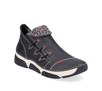 Rieker Women's Ankle Boots Delay 45983-00 Black Zip Man-made EU 38