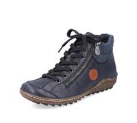 Rieker Women's Blue Boot | L7514-14 39 39