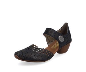 Rieker Women's Blue Pump Shoe | 43753-14 14 39 39