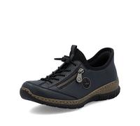 Rieker Womens N3267-01 Ready 2 Go Black Slip On Casual Shoes (Navy, UK Footwear Size System, Adult, Women, Numeric, Medium, 8)