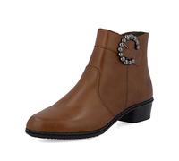 Brown Zip Boots for Women | Rieker Y0797-24