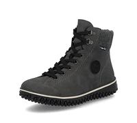 Rieker Z4251-45 Ladies Grey Zip Boots Colour: Grey, Size: EU 39 / UK 6
