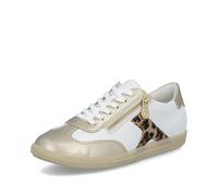 Rieker Women's Low-Top Trainers L9700, Women's Low Shoes, Loose Insole, White Estate 81., 6 UK