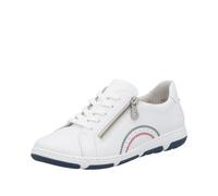 Rieker Women's Casual Lace-up Shoe - White | 42424-80 80 38