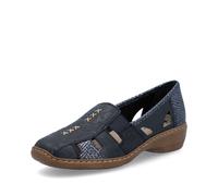Rieker Women's Casual Slip-on Shoe - Blue | 41385-15 15 39