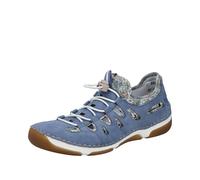 Rieker Women's Casual Slip-on Shoe - Blue | 55956-10 10 43