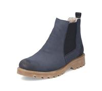 Rieker 73250-14 Navy Womens Chelsea Boots in a Plain Man-made in Size 39