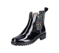 Rieker Women's P8280 Rain Boot, Black, 6 UK