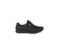 Rieker Ladies Casual Extra Wide Shoes 48954-00 - Black Synthetic - UK Size 8 - EU Size 42 - US Size 10