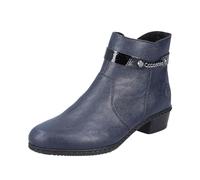 Rieker Women's Y0783 Fashion Boot, Blue, 6 UK