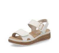Women's Rieker 62760-60 Womens Sandals Beige - Cream - Size: 7.5