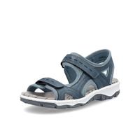 Rieker Women's Classic Sandals 68866, Women's Sandals, Blue 12, 42 EU Schmal