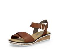Rieker Women's Classic Sandals V3691, Women's Sandals, Brown 22, 5 UK