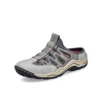 Rieker Women's Clogs Sabots Slippers House Shoes Gray L0559