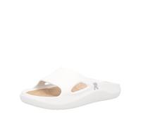 Rieker Women's Colton W3350 Slide, White, 6 UK