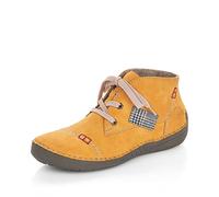 Rieker Women Lace-Up Shoes 52543, Ladies Comfort Shoes,Comfort Low Shoe,Laces,Comfortable,Yellow (Gelb / 69),41 EU / 7.5 UK