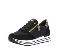 Rieker Women's D1316 Low Trainers, Black, 43 EU