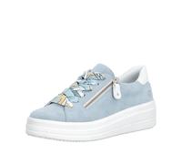 Rieker Women's D1C06 Low Trainers, Blue, 36 EU