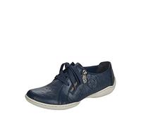 Rieker Women's Damen 58821 Halbschuhe Low-Top Sneakers, Blue, 3.5 UK