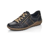 Rieker Women's Damen Halbschuhe Schwarz Moccasin, 6 UK
