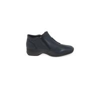 Rieker Ladies Heeled Ankle Boots L3882-01 - Blue Leather - UK Size 5 - EU Size 38 - US Size 7
