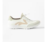 Rieker Womens Elasticated Shoes - White Combination (L32G9-80) - UK 7.5 - Multicoloured