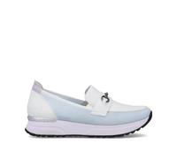Rieker Womens Fashion Loafer - Light Blue