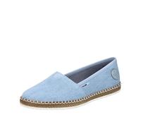 Rieker Women's Flats M2278, Women's Espadrilles, Blue 10, 3.5 UK