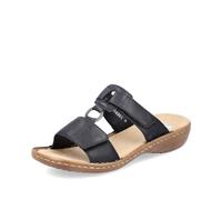 Rieker Women's Frühjahr/Sommer 628m6 Mules, Black00, 7.5 UK