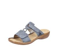 Rieker Women's Frühjahr/Sommer 628m6 Mules, Blue Grey, 6 UK