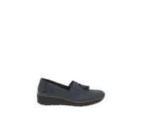 Rieker Women's 'Gleam' Tassel Loafers in Navy | Size: 5 Rieker Navy 5