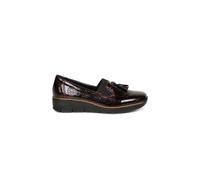 Rieker Women's 'Gleam' Tassel Loafers in Wine | Size: 5