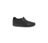 Rieker 44265 Womens Comfort Casual Zip Shoes-Black