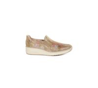 Rieker Ready 2 go 48761 Shimmer Suede Neutral Tone Slip on Shoes (Multi, UK Footwear Size System, Adult, Women, Numeric, Medium, 6)
