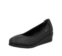 Rieker Women's L5360 Ballerina Shoes, Black, 38 EU, Black, 5 UK