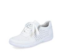 Rieker Women's L7405 Lace-Up Shoes, White, 6 UK