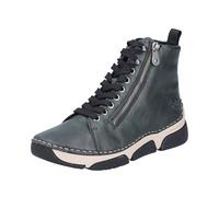 Rieker Women's Lace-Up Boots in Green, Green 54, 4 UK