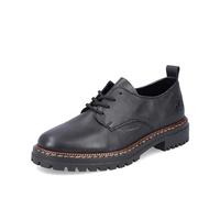Rieker Women's 52052 Loafers, Black, 6 UK